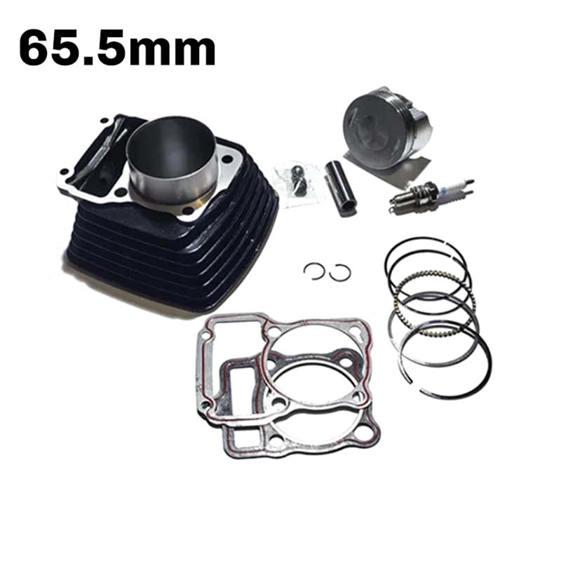 NOVO-Kit Cilindro Pistão Motocicleta 65.5Mm Peças de Reposição Motor Para Italika Ft125 Ft150 Rt180