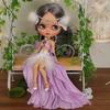 ICY DBS Blyth Lalka Usta w Podkówkę Opalona Skóra Matowa Twarz Ruchome Ciało 1/6 BJD OOAK Ob24 Dziewczyna Anime