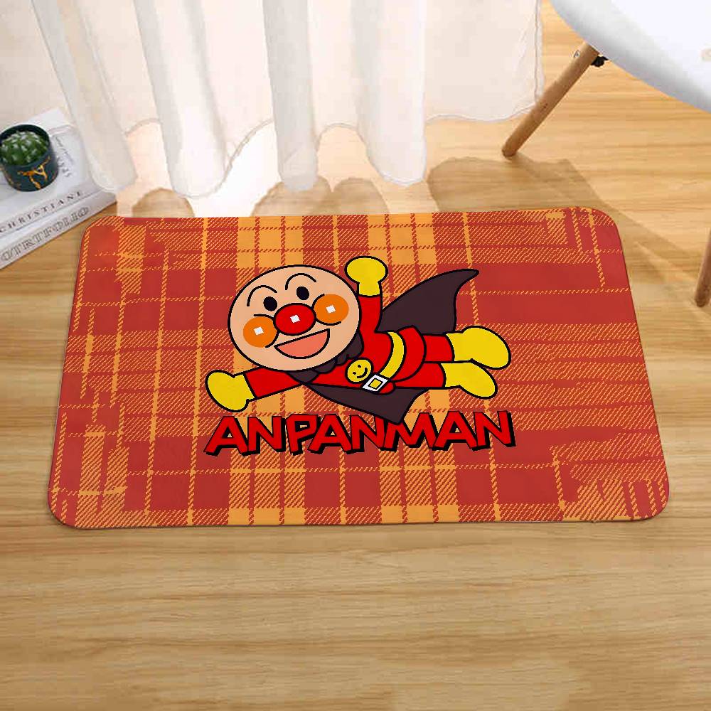 A-Anpans-man Floor Mat Living Room Rug For Bedroom Welcome Mat Outdoor Rug