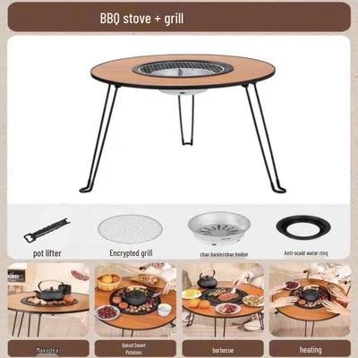 SMVP Multifunctional Electric BBQ & Tea Stove Set