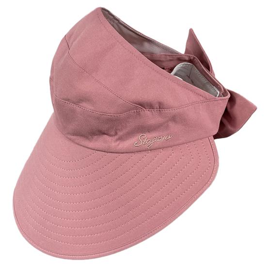 Damski kapelusz na zewnątrz z długim rondem, ochrona twarzy, regulowany obwód, pusty top, czysty kolor, lekki, ogrodniczy, podróżny, przeciwsłoneczny