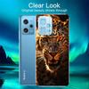 Majestätisches Leoparden-Handyhülle Für Redmi 12 13C 12C 15C 9 10 10C Note 13 Pro Plus 14 15 Pro 9T 9C 9A TPU Weiche Hülle Klare Handyhülle