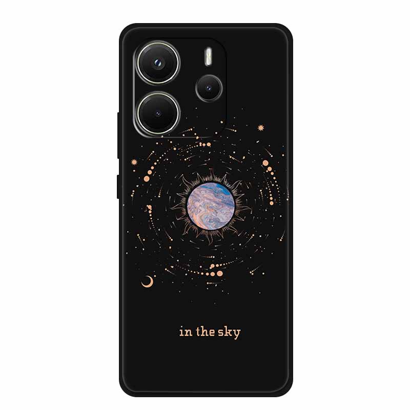 Für Xiaomi Redmi Note 14 4G Global Hülle Luxus TPU Weiches Silikon Cover Handyhüllen für 24117RN76G Schutz Neu Bumper Funda