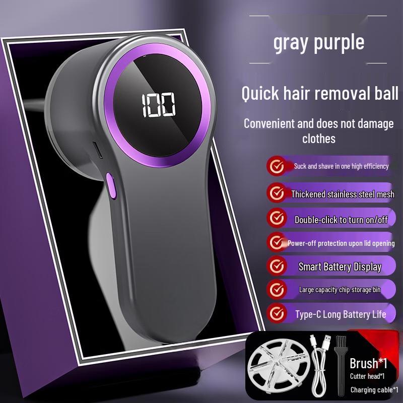 OLOEY Portable Smart Digital Fabric Shaver