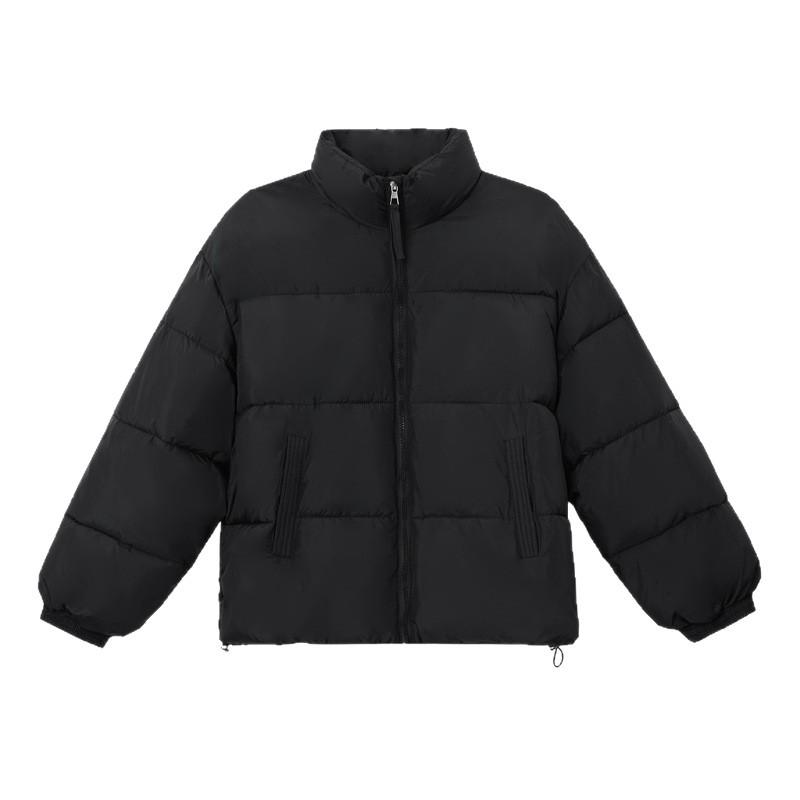 New Cotton-padded Jacket Female Korean Version of Short Short Short Cotton-padded Coat Padded Cotton-padded Jacket Bread Winter Coat.