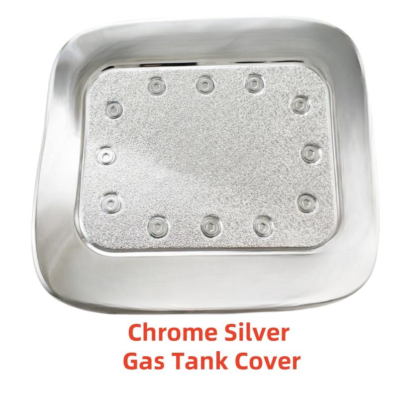 

For Lexus LX470 For Toyota Land Cruiser LC100 FJ100 4700 Chrome Modified Car Accessories Plated Tank Cover Trim Paste Style Chrome