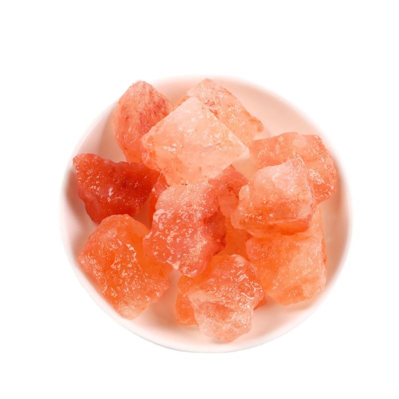 

Orange Salt Crystal Stone Incense Diffuser Gravel for Bonsai Decoration 1-2cm 100g