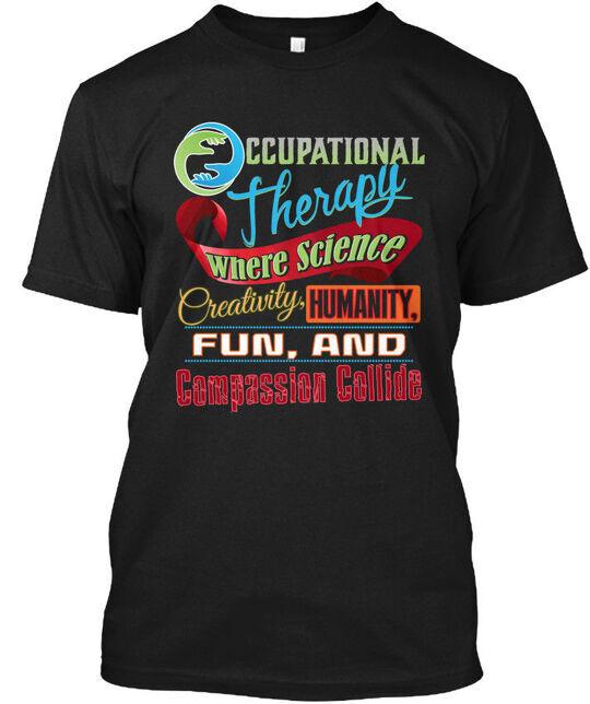 Футболка с надписью Occupational Therapist Therapy Were Science Сделано в США S-5XL 3XL