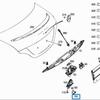 Mercedes-Benz W204 C200 Tailgate Latch 2047580003