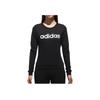 Adidas Pullover Round Neck Comfortable Casual Sweatshirt Women Sweatshirt Black CV9215