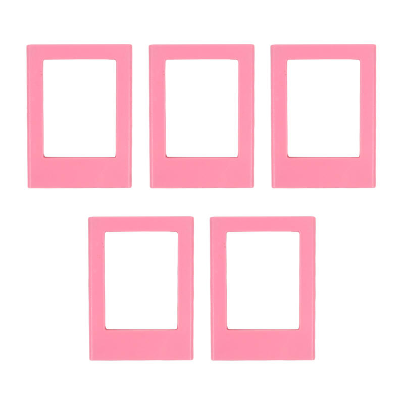 

5 ШТ Легкие фоторамки Настенные Настольные Многоразовые Для Демонстрации Фотокарточек Знак Раскрашиваемые Рамки для Фото для Офиса Дома One Size