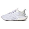 adidas Alphabounce+ Weiß College-Lila Damen-Sneaker Wolkenweiß Team-College-Lila HP6150