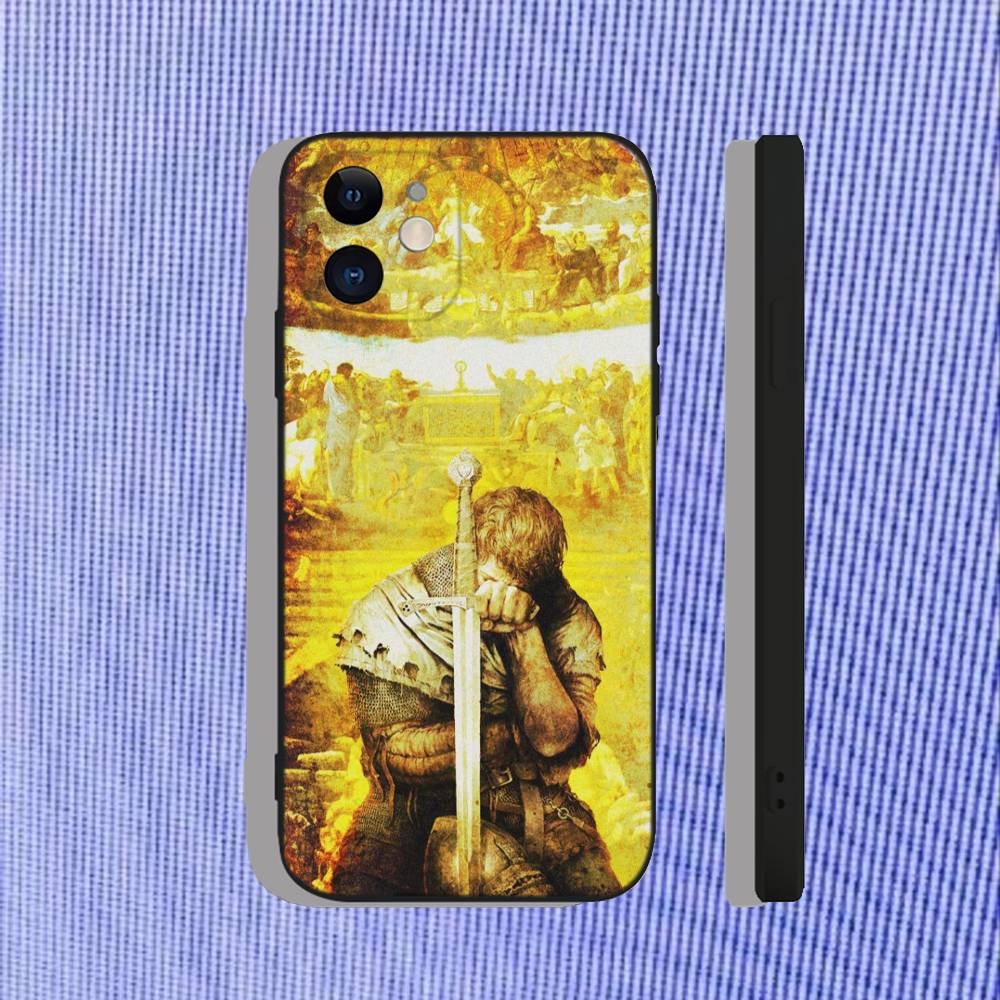 

Kingdom Come Deliverance 2 For iPhone 17,16,15,14,13,12,11,Air,X,XR,Pro,Max,Plus Black Soft Silicone Cover Phone Case iPhone16promax
