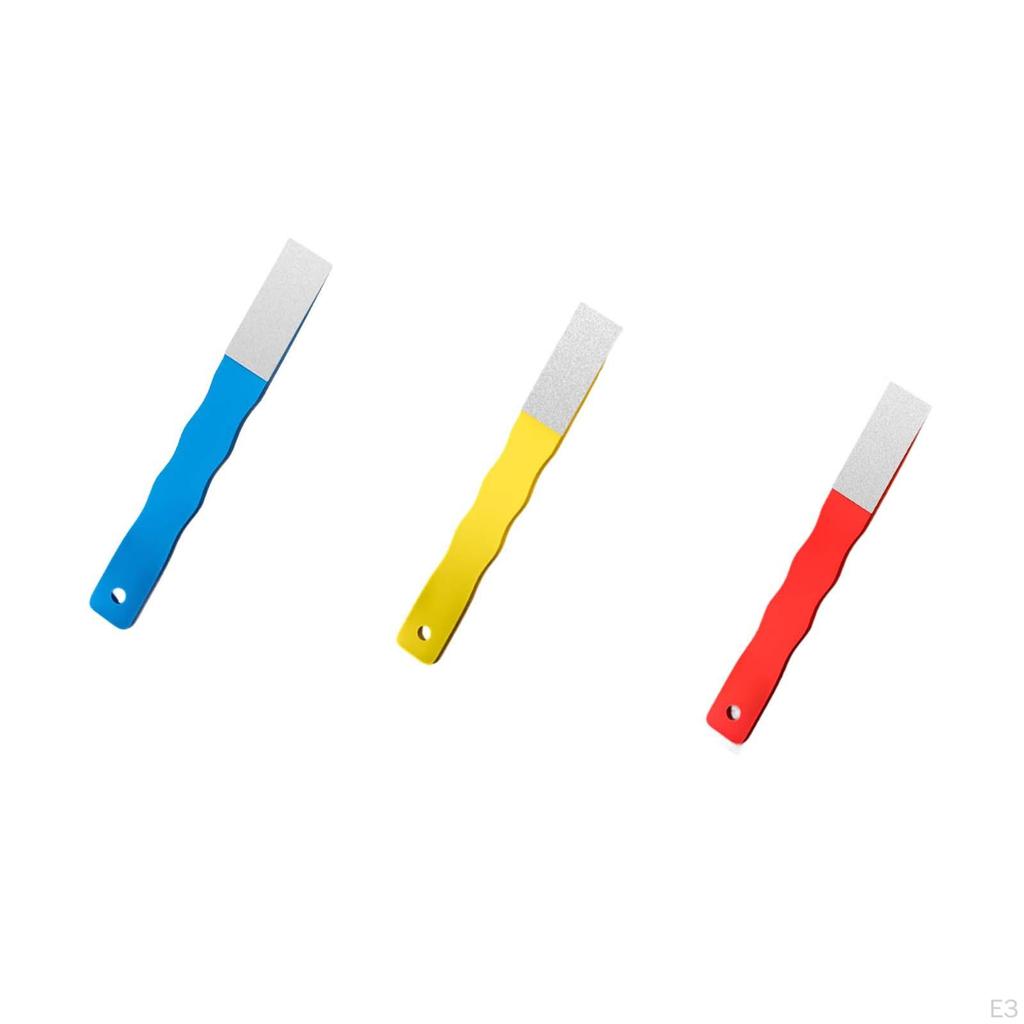 Messerklinge Öffnungswerkzeug 220 Körnung Schärfstein Feile für Jagd Rasenmäher Beil Axt