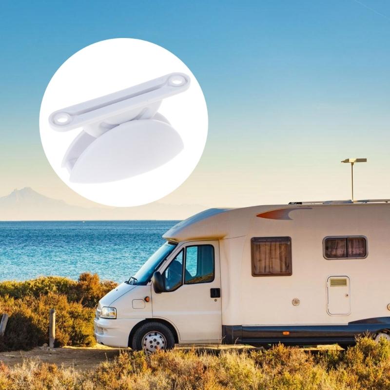 Car Baggage Door Catcher Compartment Clips Plastic Door Catcher Latches Holder Cargo Trailer Motorhome Door Stoppers