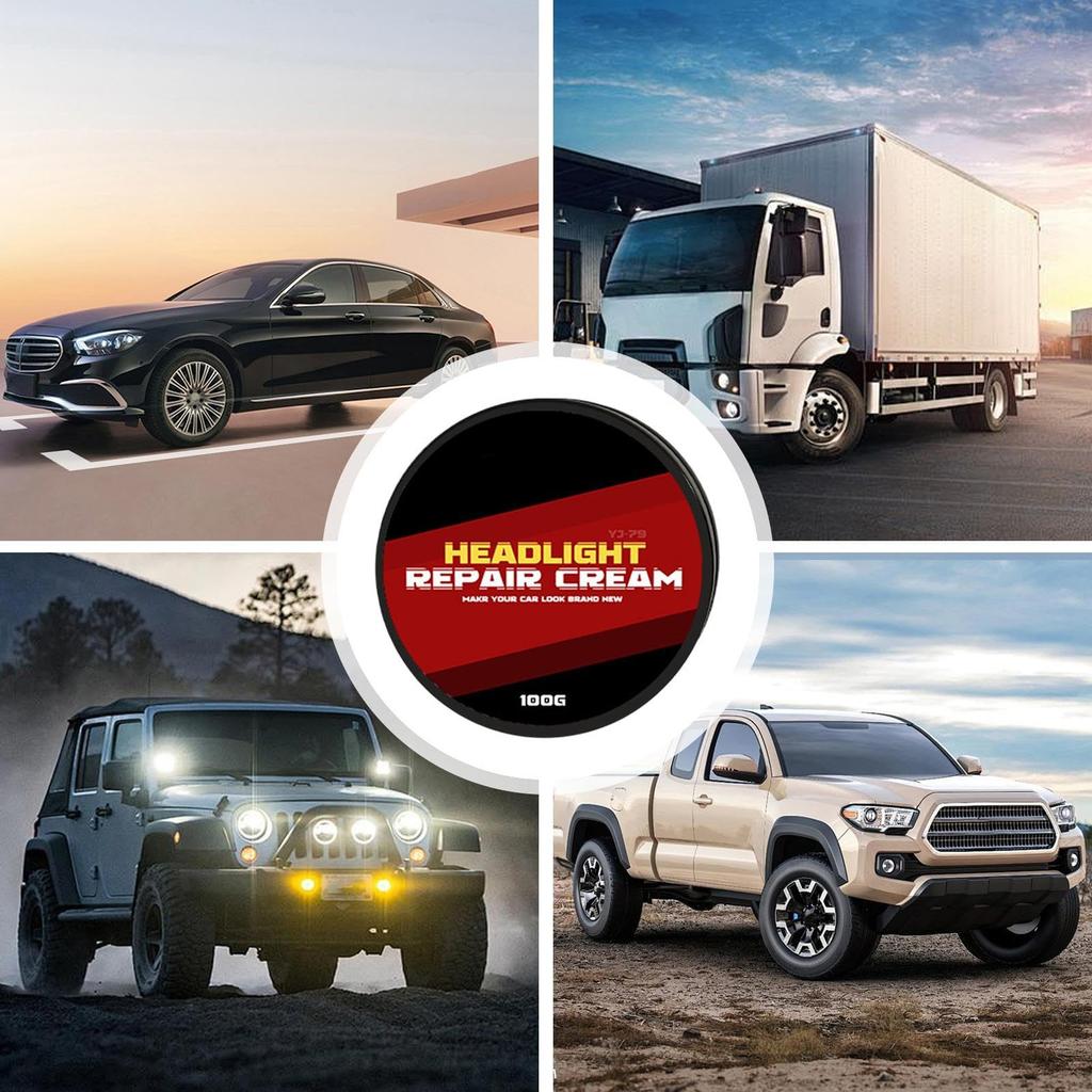Scheinwerfer - Scheinwerfer-Poliercreme, Kofferraum Scheinwerfer-Reparatur-Politur Schutzcreme