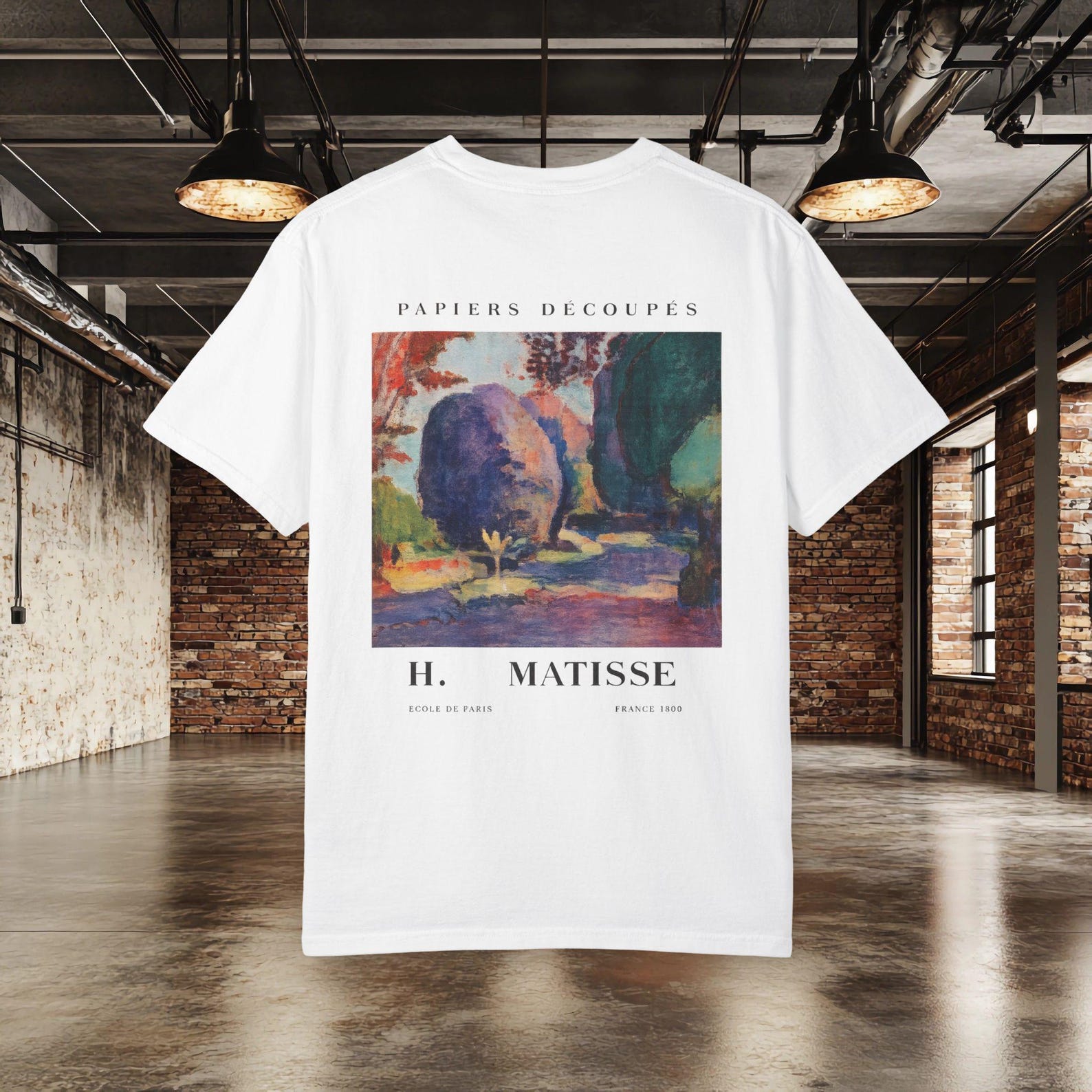 Henri Matisse Landscape Shirt, Matisse Art T shirt, French Modern Art Tee, Fauvism Painting Shirt, Museum Graphic Tee, Art Lover Gift M