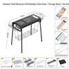 ZISIZ Portable Outdoor Charcoal BBQ Grill