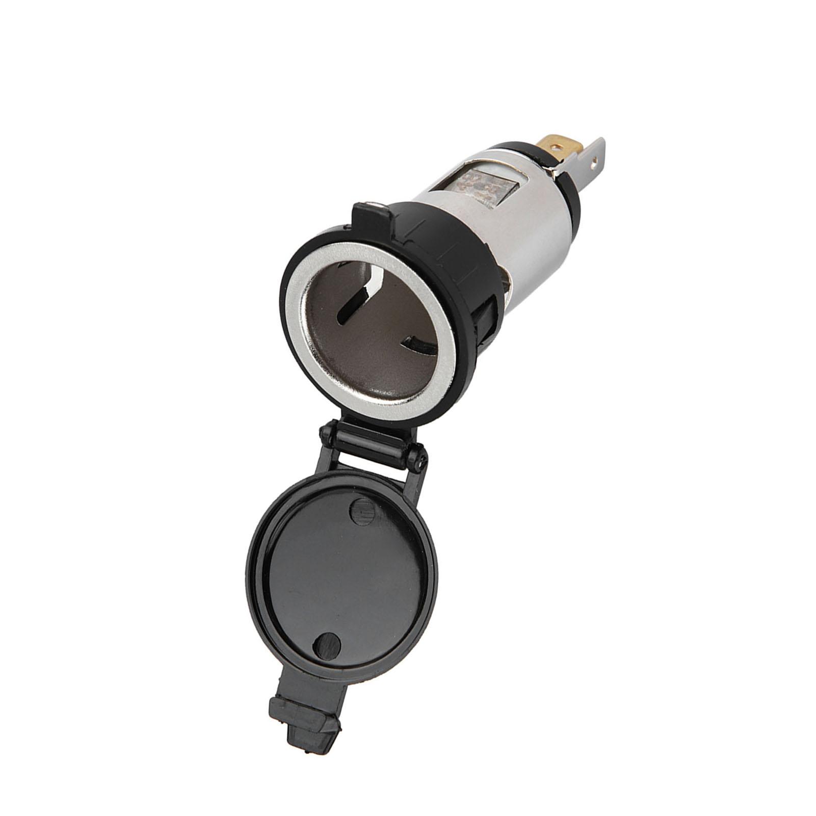 

12 24 В Адаптер прикуривателя Питание Прикуриватель Гнездо для автомобиля Мотоцикла белый