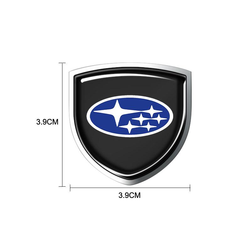 1 buc Metal 3D Emblema Scut Ușă Auto Autocolant Insignă Caroserie Auto Styling Pentru Subaru STI BRZ Impreza Forester Legacy Outback Levorg Tribeca