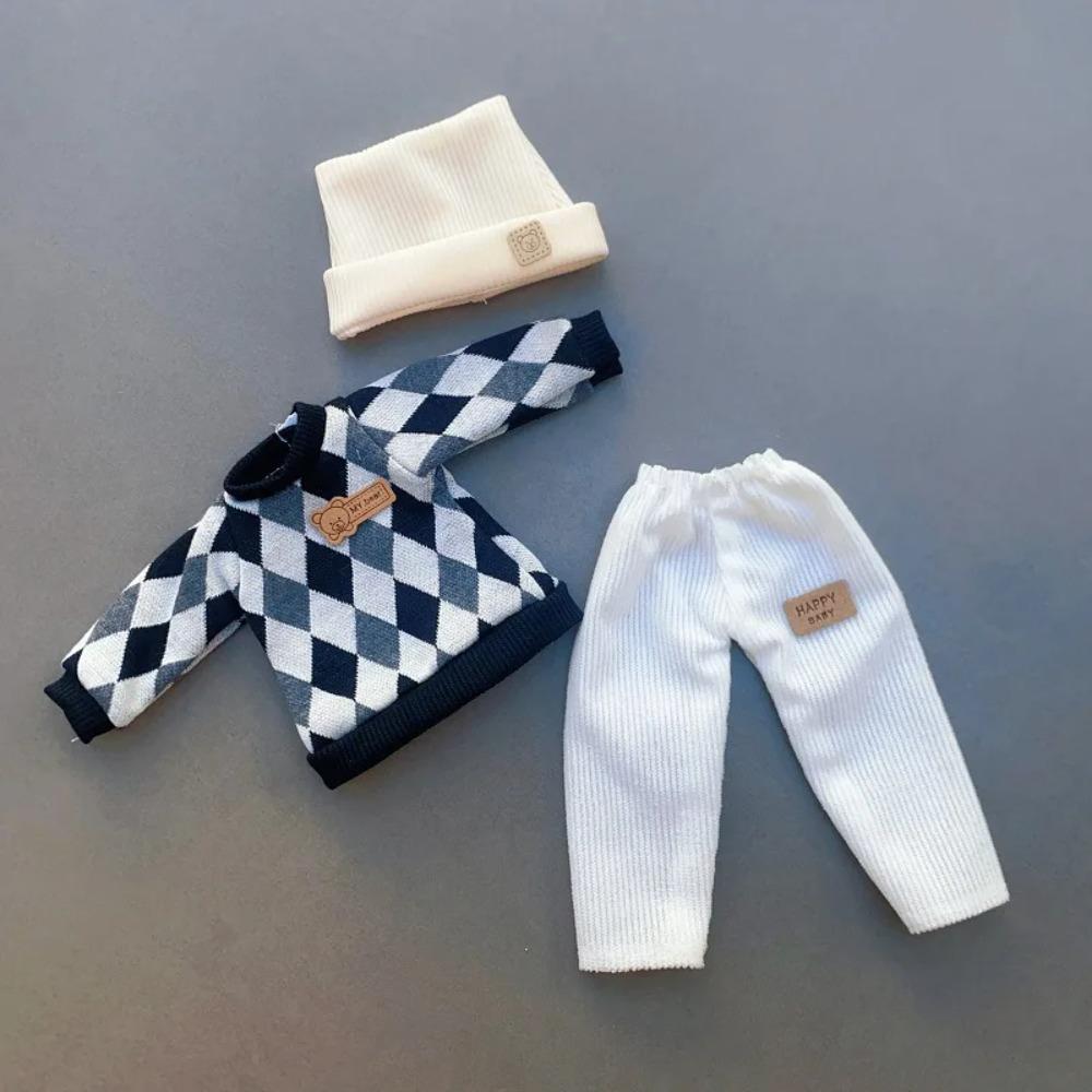 1/6 Doll Clothes Set 30cm Fashion Cute Outfits - Soft Hat+ Top+Skirt Stylish Clothing for 30cm Dolls Accessories (Only Clothes)