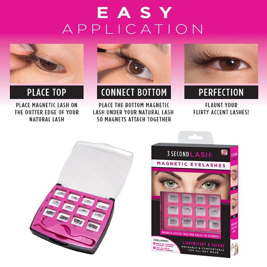 Europäische und amerikanische magnetische Segment-Falsche Wimpern - Grenzüberschreitende magnetische Lösung