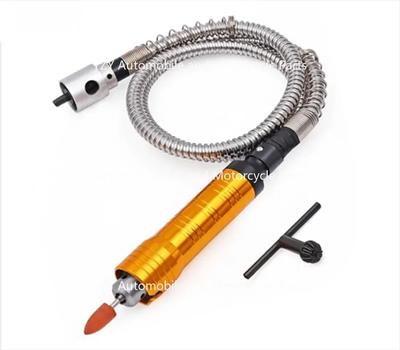 6mm Döner Açı Öğütücü Aparatı Esnek Flex Şaft + 0.3-6.5mm Matkap Mandreni El Aleti Güçlü Elektrikli Matkap Dremel Aleti İçin