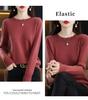 Trendy Women's Wool Sweater: Loose-Fit, Round Neck, Perfect for Autumn & Winter