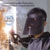 Scratch Resistant Welding Mask Adjustable Face Cover Shield Welder Helmet  Welding Applications