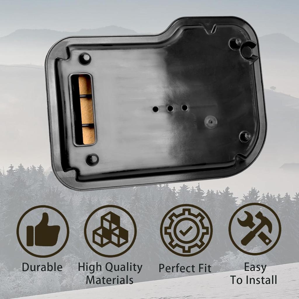 24236933 6L80E 6L90E Transmission Filter With Gasket Kit Compatible With Chevy Express Silverado 1500 2500 3500 Suburban GMC Savana Sierra Yukon CTS