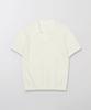 210EDIT Men'S Punched Slit Collar Knit_Ze2Sw234_Crm
