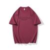 New Summer Men's Cotton Round Neck T-shirt Fashionable Loose Short-sleeved T-shirt