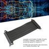 PCIE 4.0 X16 Extender Right Angle 128Gbps Anti Interference Plug and Play GPU Extension Cable for Graphic Card