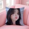 singer versatile IU LLee Jieun Cushion Cover Pillow Case Soft Skin Friendly Fabric  Concealed Zipper
