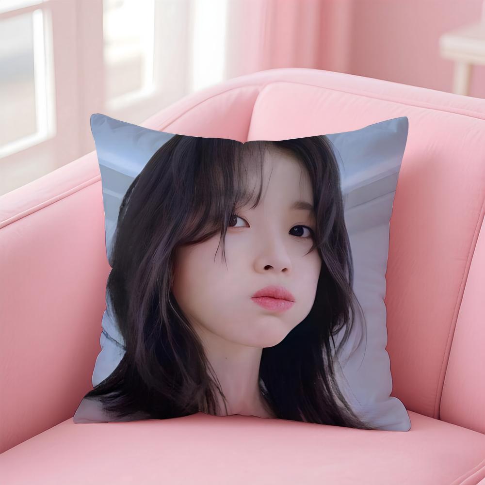 singer versatile IU LLee Jieun Cushion Cover Pillow Case Soft Skin Friendly Fabric Concealed Zipper