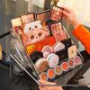 Clear Makeup Organizer: Eyeshadow, Lipstick, Skincare & Nail Art Storage Display
