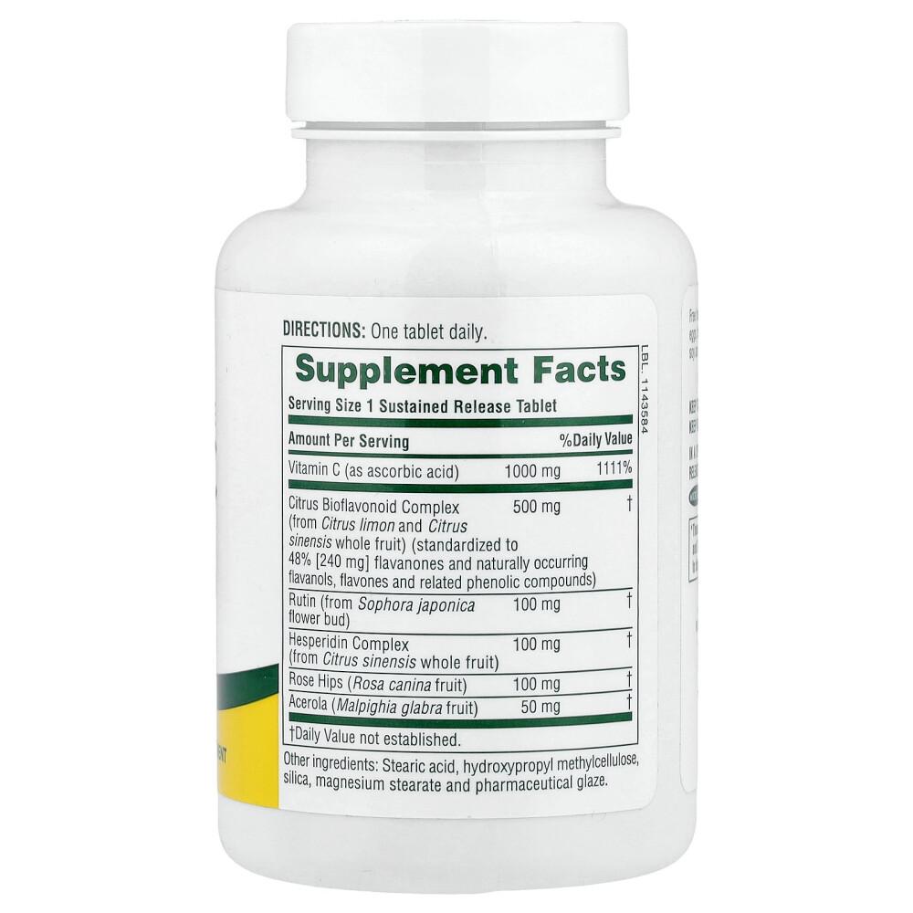 Nature's Plus Sustained Release Super C Complex, 60 Tablets