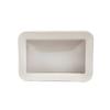 Square Transparent PVC Waterproof Zipper Travel Toiletry Bag Clear Cosmetic Organizer Pouch for Bathroom Storage and Makeup Accessories