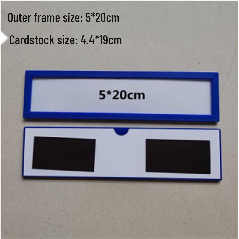 WEZHO Magnetic Shelf & File Labels