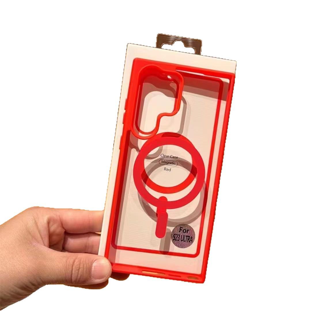 

MagSafe-Compatible iPhone 16 Pro Case: Anti-Drop Rainbow, Magnetic, Protective 17 Pro кобальтовый/зелёный