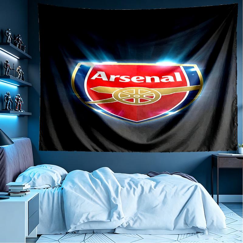 Football Team F.C Print Tapestry, Lightweight Wall Hanging, for Bedroom, Dorm, Living Room, Home Art Decor - Birthday Christmas Gift for Friends
