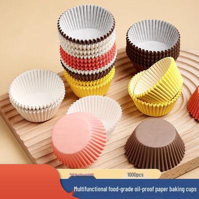 Non-stick Oil-proof Baking Cupcake Liners (Approx. 300 Pcs)