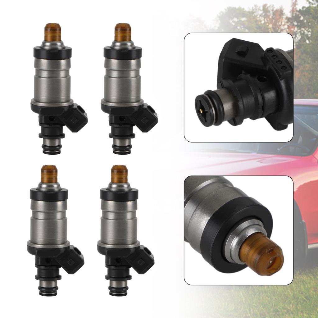 4 PZ Iniettori Carburante 06164-P0F-000 Adatti per Honda Prelude 2.2L VTEC 1993-1996