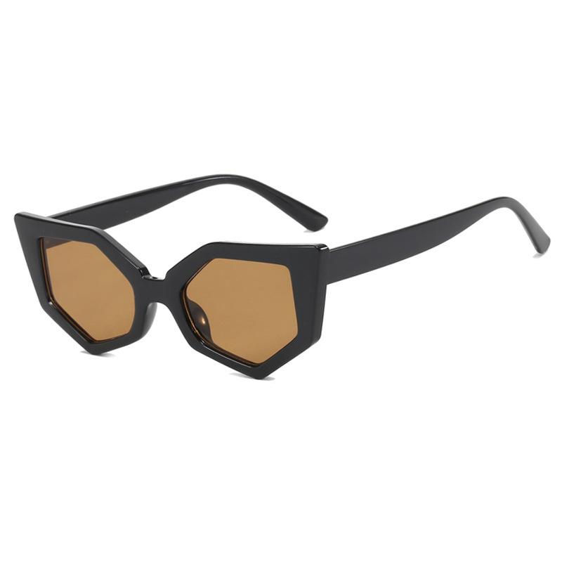 

Женские очки Защита от солнца Защита от ультрафиолета Мода Личность Ретро Хип-хоп Уличный снимок Вогнутая форма Путешествия Пляж Нерегулярные солнцезащитные очки