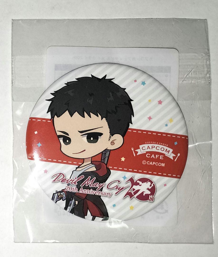 

[USED] Devil May Cry Dante DmC Can Badge Capcom Cafe 6th Edition