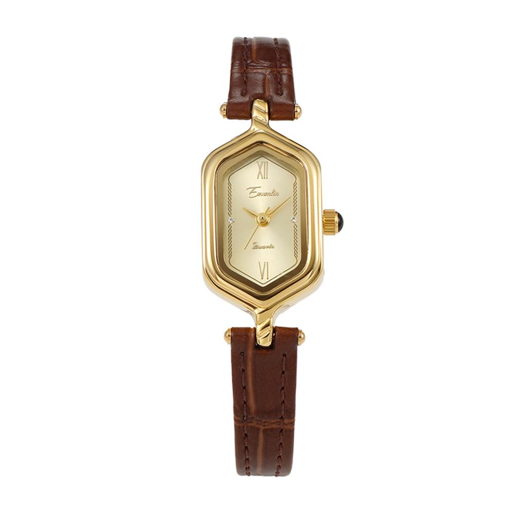 EAVANLIN Yiwenlin Ladies' Vintage Polygon Roman Numeral Watch
