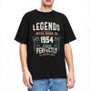 Men Women's 70 Year Old 1954 70th Birthday Gifts Shirt Stuff aged 70 100% Cotton T-shirt Clothing Cool Tees New Arrival