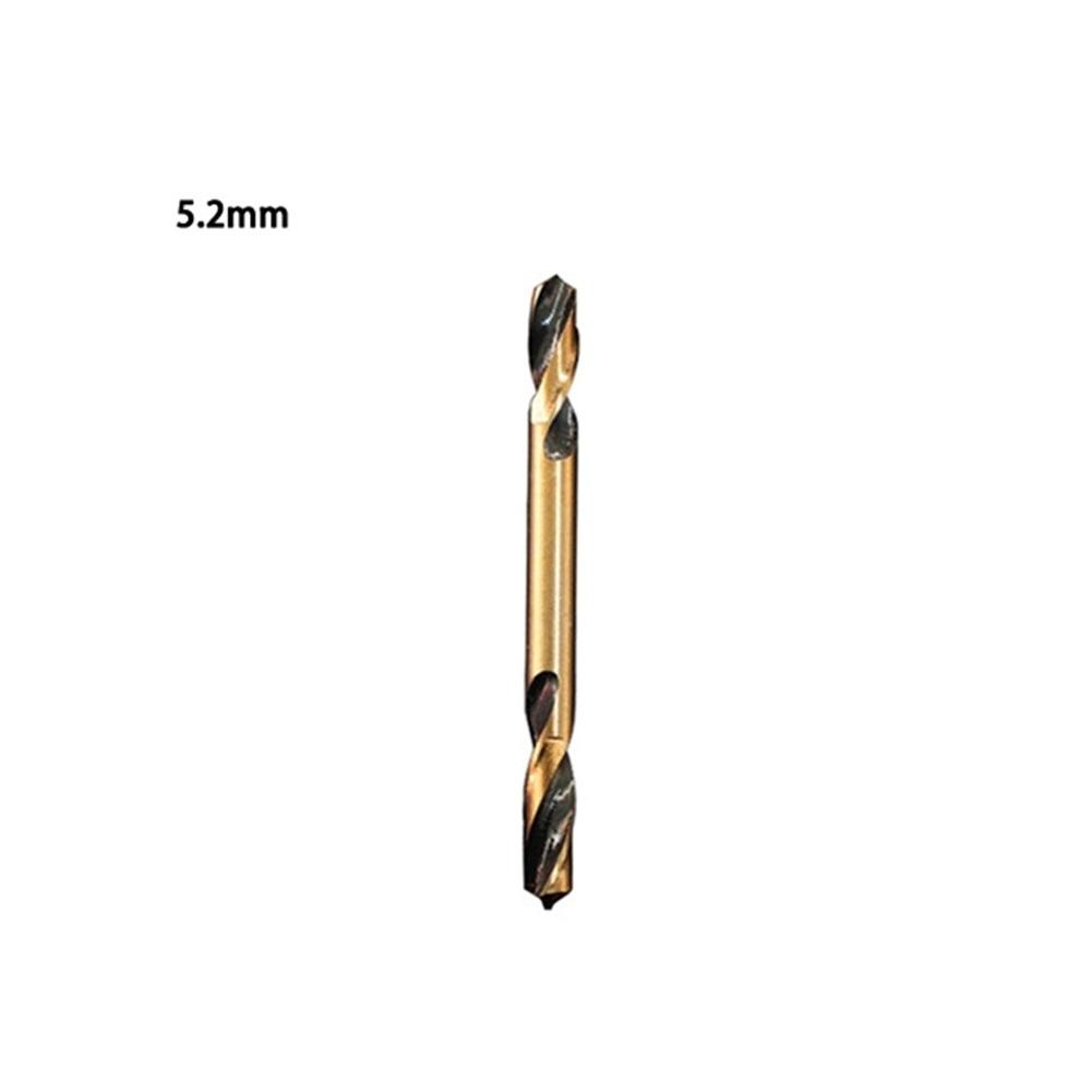 High Speed Steel Doubleheaded Auger Drill Bit 1pc For Drilling For Metal Wood with Hand Drill and Electric Drill