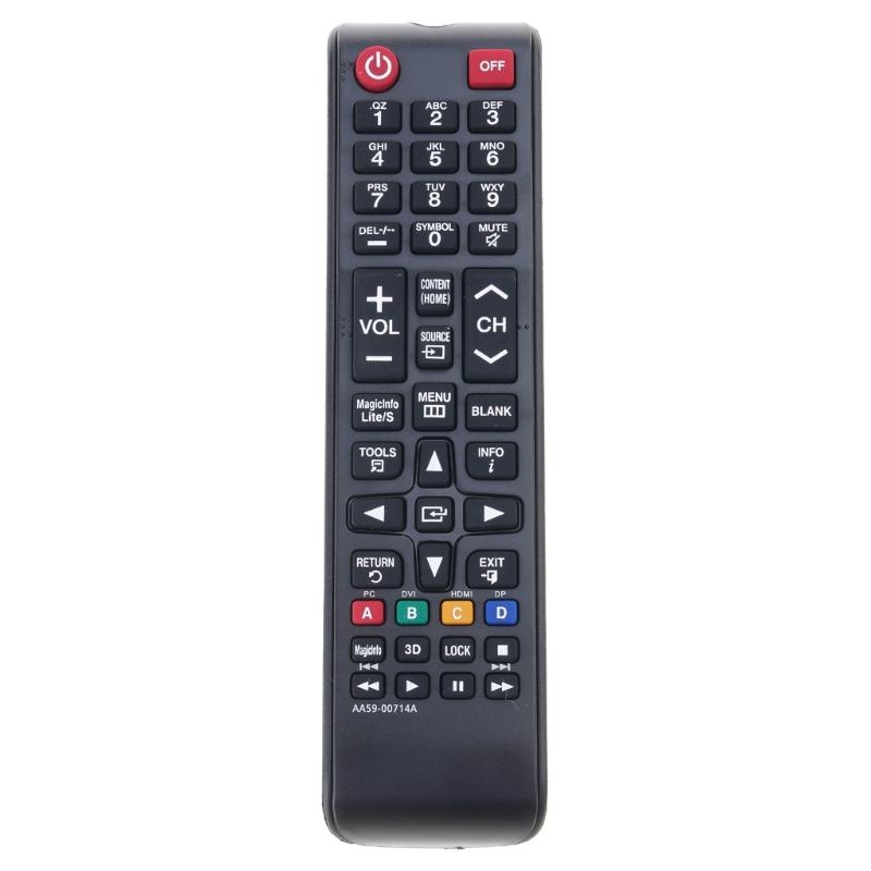 

Replacement Remote Control AA5900714A Repair for DE55C ED40D LE46C MD46C TV Models User Friendly Black 1