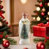 Mini Festive Christmas Tree Ornaments Message In A Bottle With Recordable Voice Greeting Home Ornament